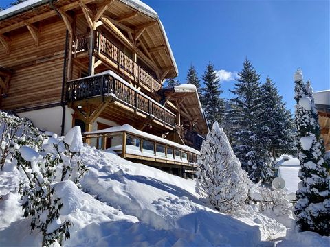 From its lofty position above Morzine this stunning, recently built apartment has the most wonderful views! * Accommodation This splendid property is in a small development with a communal swimming pool. It has stunning views over the Morzine valley ...