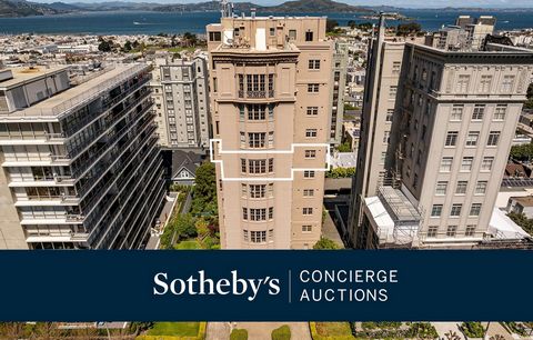 Architectural cachet and a premier Bay Area address are yours in the most singular residence at 1960 Broadway Street. This Golden Age architectural masterpiece built in 1925 is stunning from the exterior, with an intimate nine units in total. Your re...