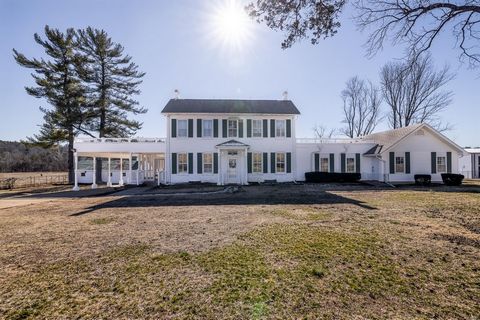 Welcome home to a beautiful pre-Civil War farmhouse set on 115+/- acres with street access on Whitehead and Liberty School. This homestead boasts a large living room with fireplace, ~600 sq.ft. sunroom with glass or screens, upstairs bonus room, brea...