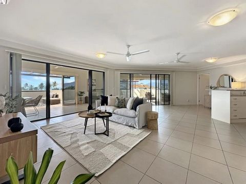 This TOP FLOOR apartment in the EDGE Apartments in Cairns North sounds absolutely stunning! With its prime location near the Cairns Esplanade, it offers breathtaking ocean, Esplanade views and a vibrant cityscape, especially at night. The apartment i...