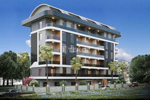 Appartementen met Uitzicht op de Stad in Complex op 400 Meter van de Zee in Alanya De appartementen met uitzicht op de stad bevinden zich in een complex met luxe faciliteiten in Alanya Mahmutlar. Mahmutlar is een aantrekkelijke bestemming geworden me...