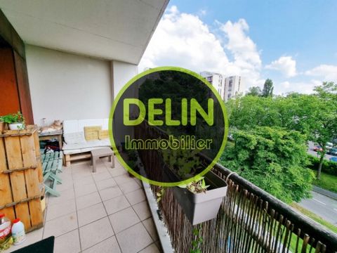 New DELIN Immobilier offers you this spacious T2 of 54m2 fully facing South with its terrace. Currently rented for 808 euros/month including charges until April 2027, the apartment located on the 4th floor of a small luxury residence benefits from a ...