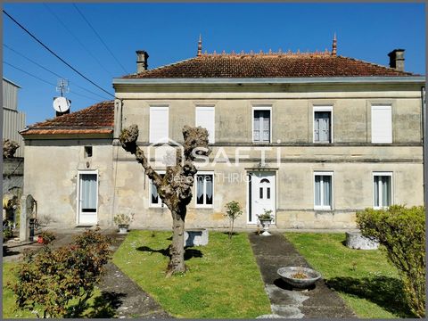 Grande maison en pierre avec grand garage de 90 m²