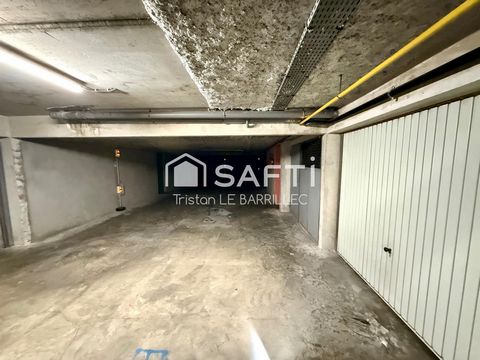 Place de parking / garage de 14 m2 en plein centre-ville.