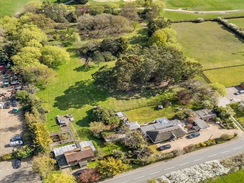 A plot of approx. 2.5 acres adjacent to Three Rivers Golf and Country Club in a semi-rural area with open countryside to the north and south.   Planning permission approved for the demolition of the existing two storey, two bed dwelling and the const...