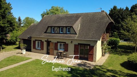 HOULBEC COCHEREL maison traditionnelle 3 chambres + mezzanine - Garage - Terrain de 4996m²