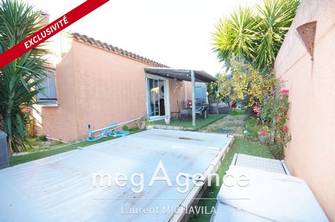 Jolie villa 4 faces 5 pièces de 100m2 avec piscine sur une parcelle de 400m2