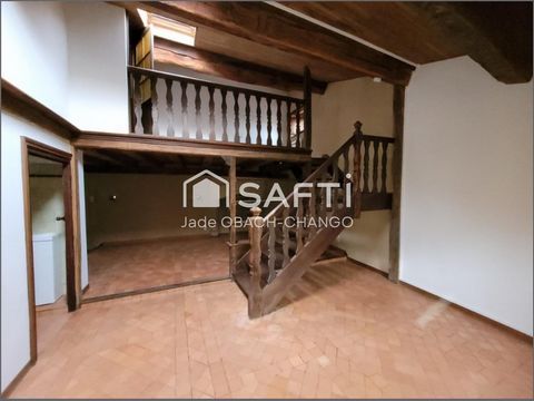 Studio avec mezzanine dans le quartier médiévale
