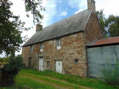 Ancien corps de ferme, 90m² au sol, terrain de plus de 2ha, Montilly sur Noireau
